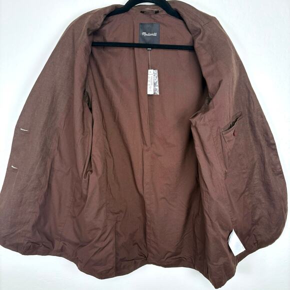 Madewell Brown Blazer - Picture 8 of 16